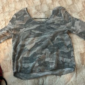 Cute and cozy camo long sleeve
